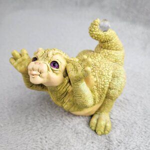 Dragon Keep Marty Sculpture #5110 Razz 1988 Mystical Dragon Swarovski Crystal